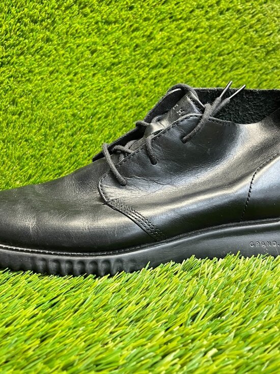 Cole Haan 2.Zerogrand Mens Size 9.5 Black Classic Leather Ankle Chukka Boots main image 9